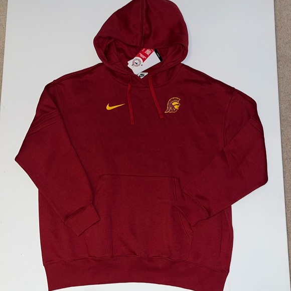 USC Trojans Nike hoodie m womens back and front print NWT $70 - Picture 1 of 10